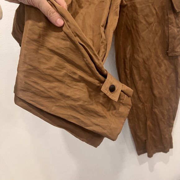 ZARA Men's Cargo Pants Sz 30/L  Utility Pockets Y2K Tapered Leg Technical Skater - Picture 3 of 10